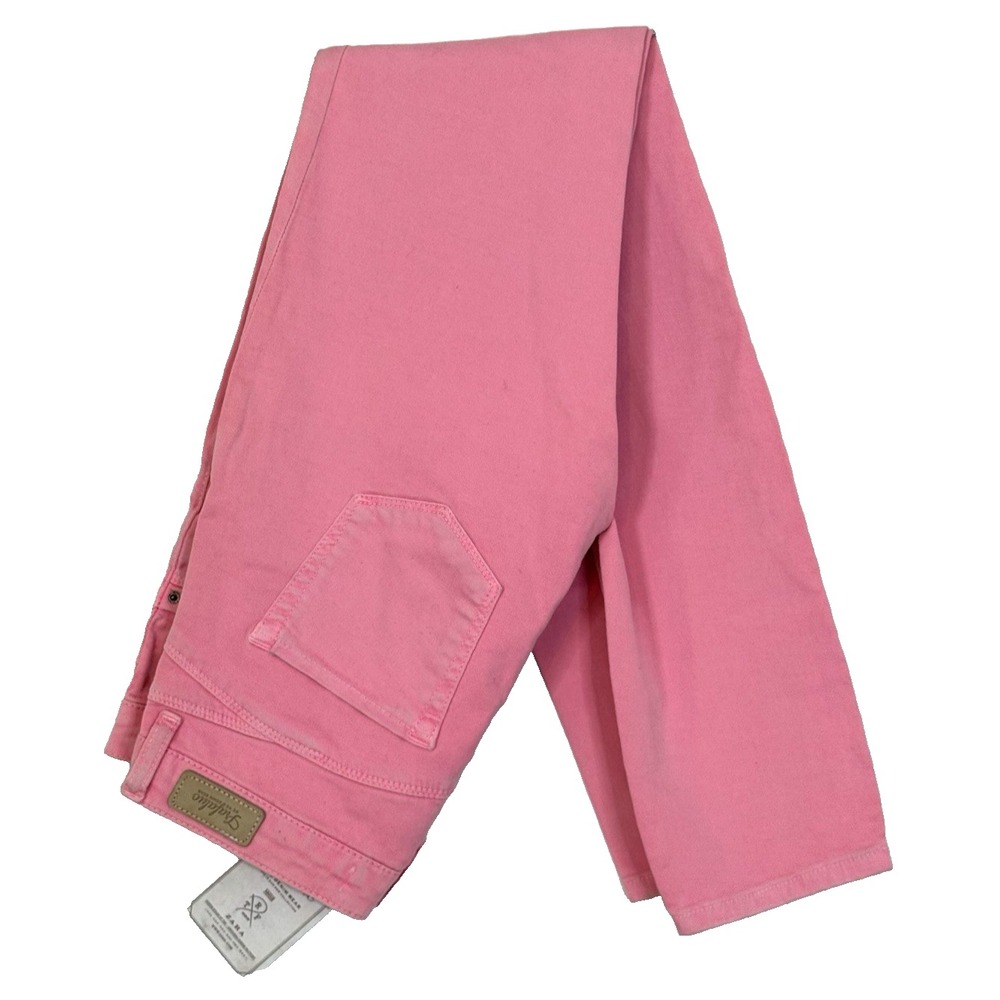 Zara Trafaluc Womens Size 4 Pink Skinny Low Rise Jeans Y2K Barbie Pink NWT